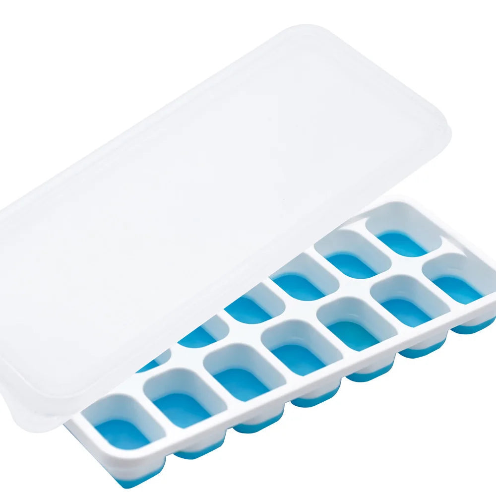 14-Cube Ice Tray – Easy-Release Silicone Freezer Mold