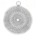 Stainless Steel Pot Scrubber – Tough Grease Cleaning Brush