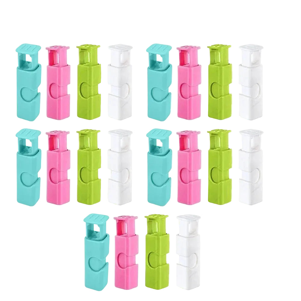 Reusable Bag Sealing Clips – Fresh Food Storage Spring Clamp