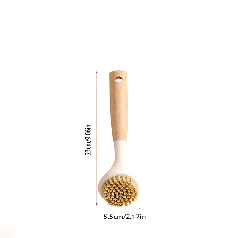 Long Handle Dish Brush – Effortless Cleaning & Durable Nylon