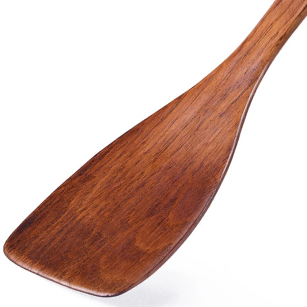 Wooden Cooking Spatula – Long Handle for Easy Stirring & Baking