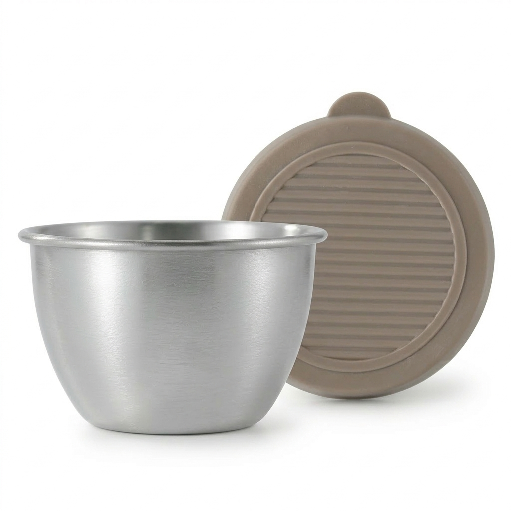 Salad Dressing Container – Leakproof Stainless Steel Lunch Cup