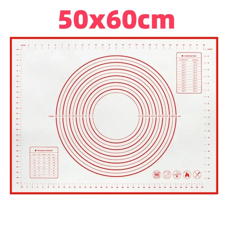 Silicone Dough Kneading Mat – Non-Stick Baking Surface for Easy Prep