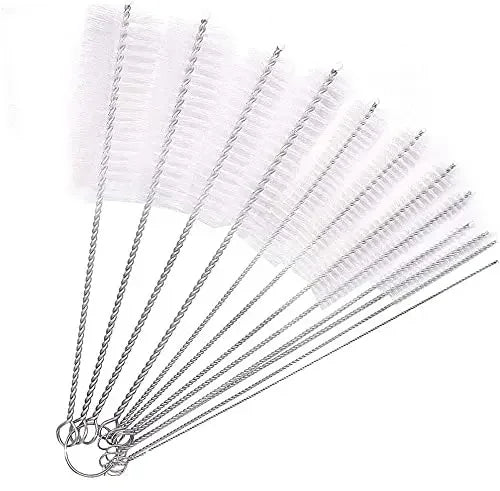 10pcs Pipe Tube Brush – Easy Cleaning Stainless Steel & Nylon