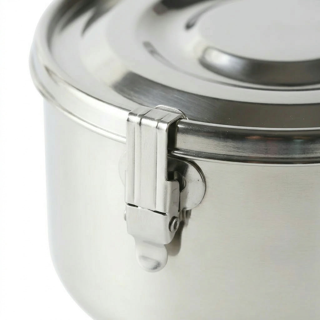 Stainless Steel Bento Lunch Box – Leak-Resistant Food Storage Container