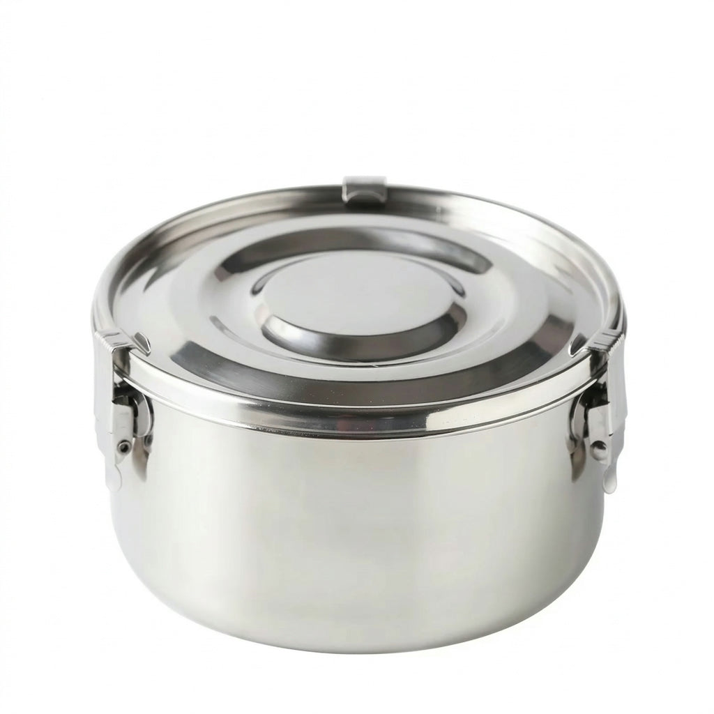 Stainless Steel Bento Lunch Box – Leak-Resistant Food Storage Container
