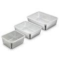 Stainless Steel Bento Tray – Reusable Food Organizer with Lid