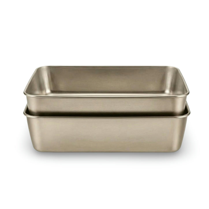 Stainless Steel Bento Tray – Reusable Food Organizer with Lid