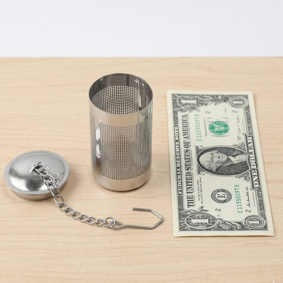 Stainless Steel Tea Infuser – Mess-Free Loose Leaf Brewing Filter