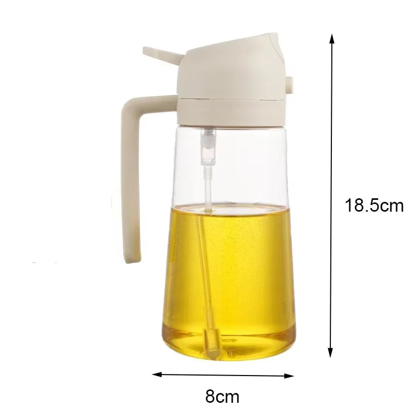 2 in 1 200/300/500Ml Oil Spray for Kitchen Spray Oil Bottle Oil Washer Vinegar Soy Sauce Sprayer Containers Washer