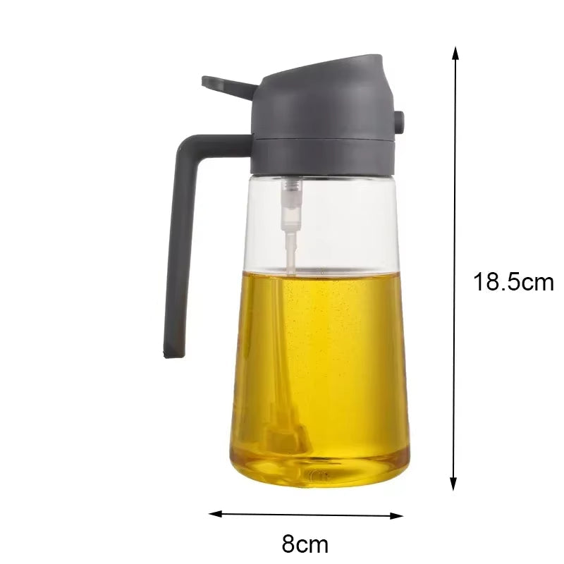 2 in 1 200/300/500Ml Oil Spray for Kitchen Spray Oil Bottle Oil Washer Vinegar Soy Sauce Sprayer Containers Washer