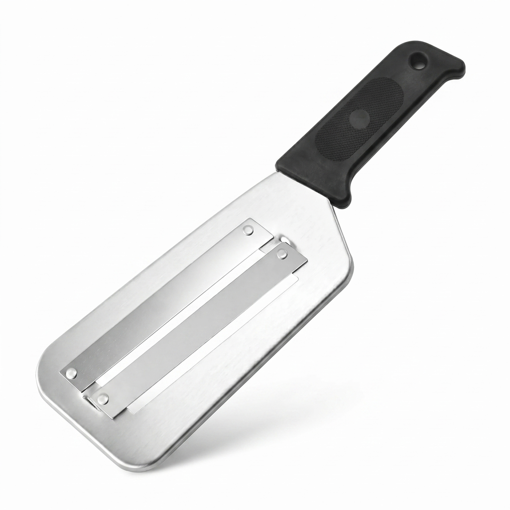 Stainless Steel Dual-Blade Julienne Cutter & Cabbage Shredder