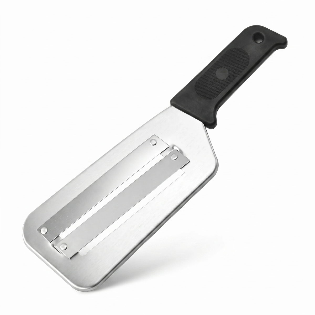 Stainless Steel Dual-Blade Julienne Cutter & Cabbage Shredder