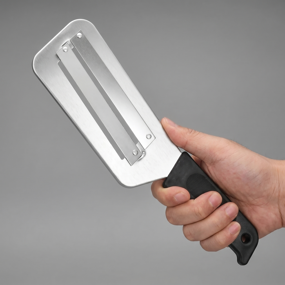 Stainless Steel Dual-Blade Julienne Cutter & Cabbage Shredder