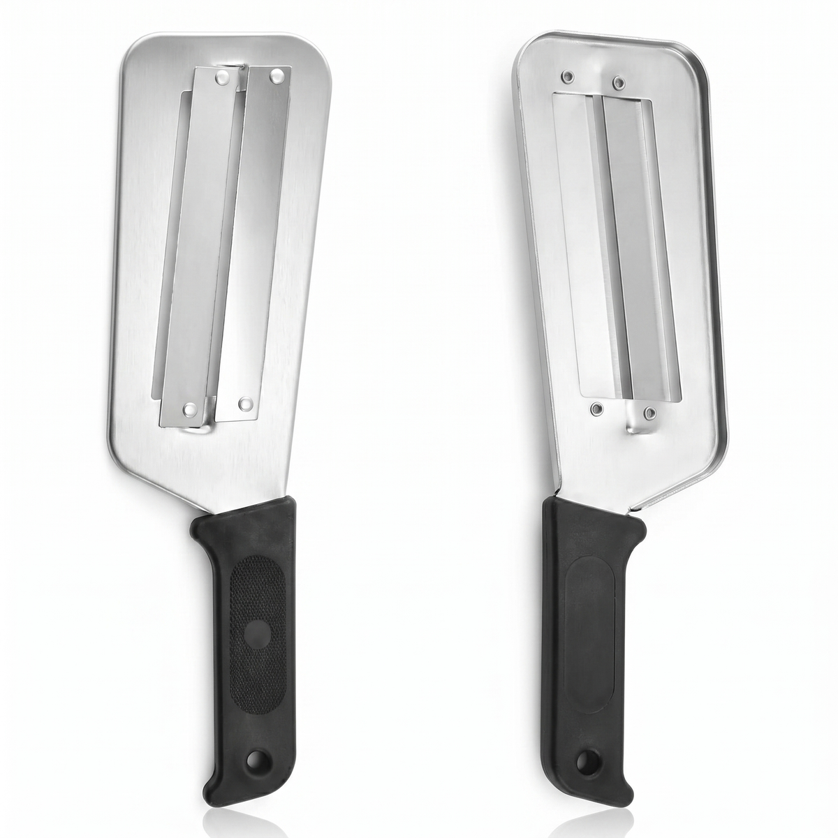 Stainless Steel Dual-Blade Julienne Cutter & Cabbage Shredder