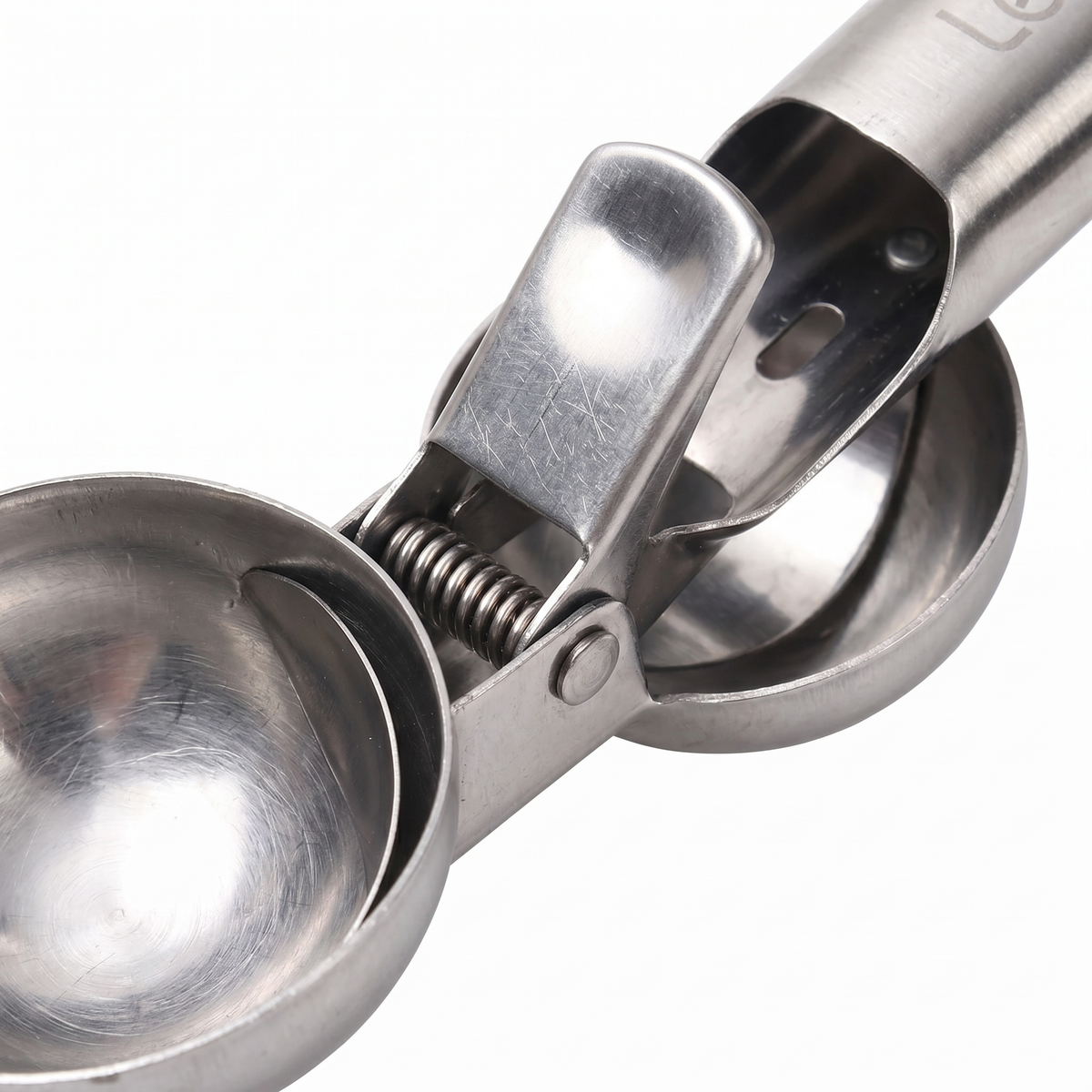 Stainless Steel Ice Cream Scoop with Trigger Release & Grip