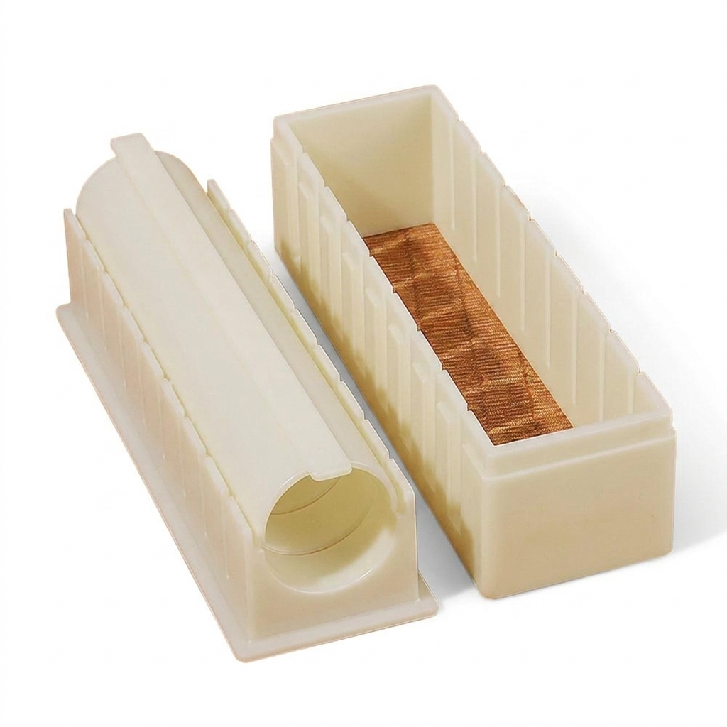 Sushi Roll Maker Set – Easy Shaping with 3 Plastic Molds