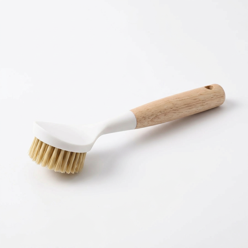 Long Handle Dish Brush – Effortless Cleaning & Durable Nylon