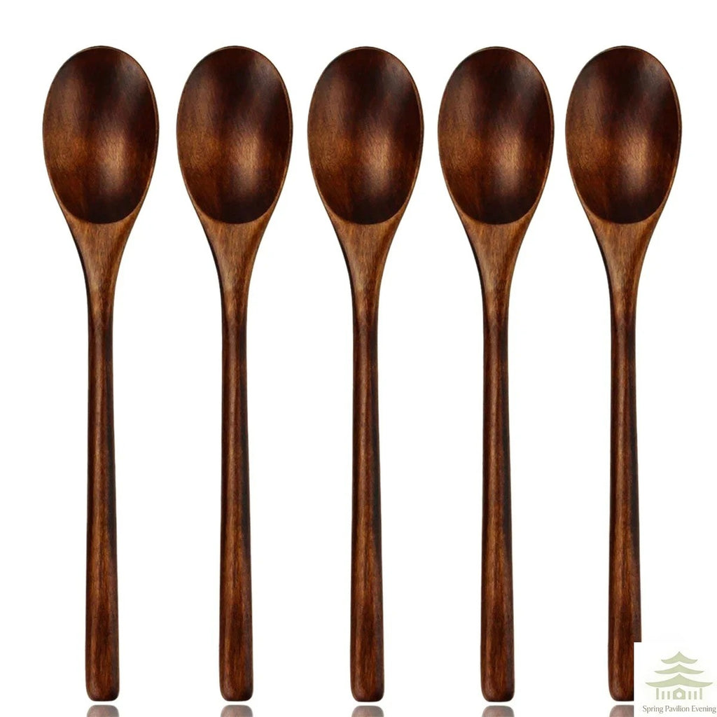 Wooden Spoon Set – Eco-Friendly Natural Tableware Collection