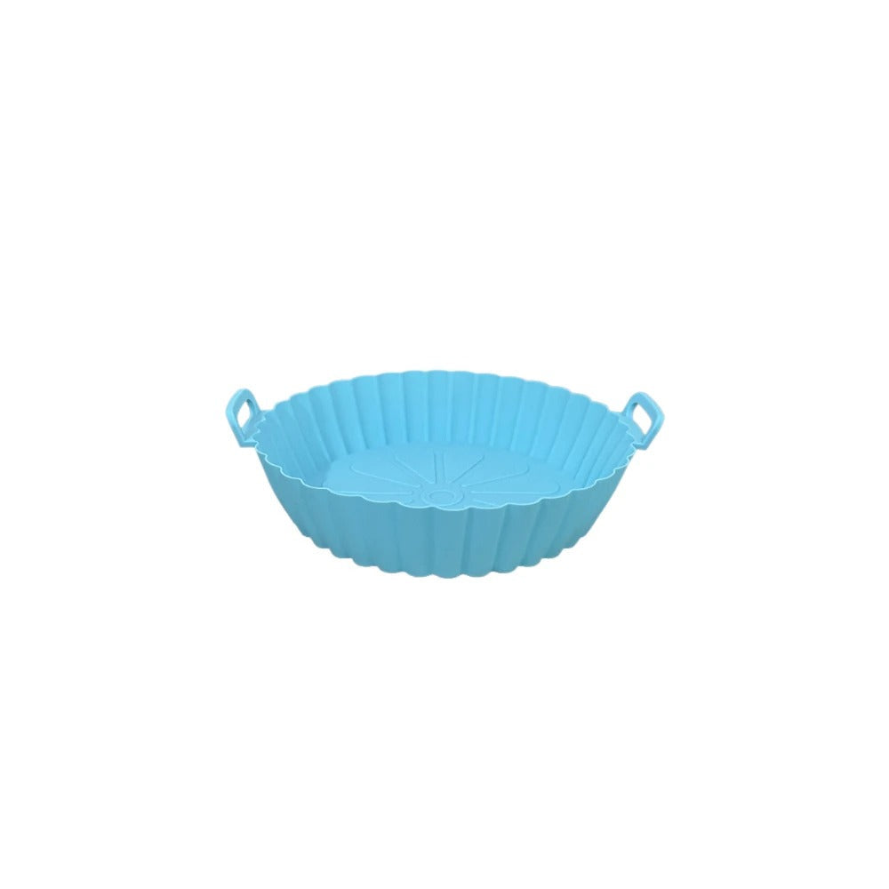 Silicone Air Fryer Basket for Easy Cleanup with Reusable Design
