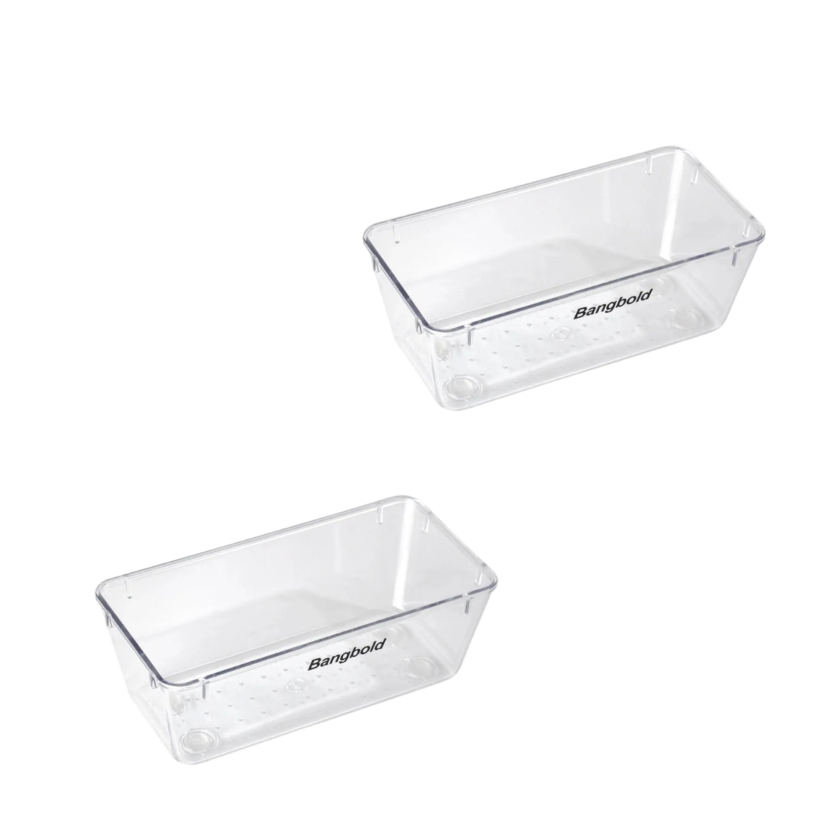 Clear Organizer Trays – Modular Storage Set