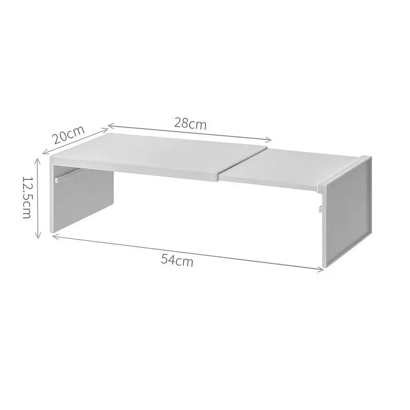Retractable Cabinet Shelf – Space-Saving Spice & Dish Organizer
