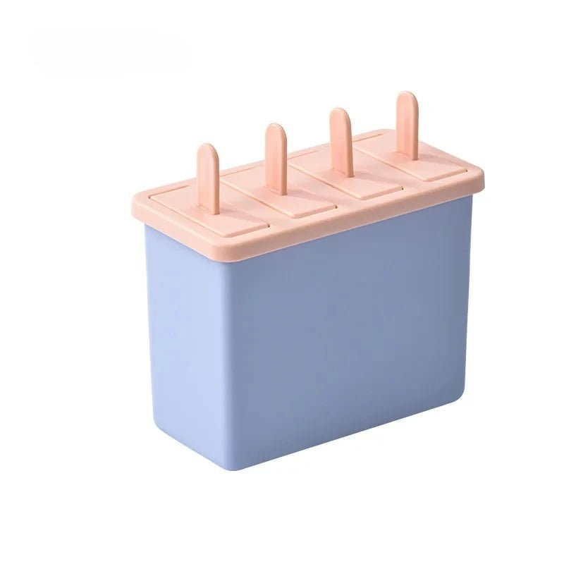 Silicone Popsicle Mold for Easy Homemade Treats with Lid Design