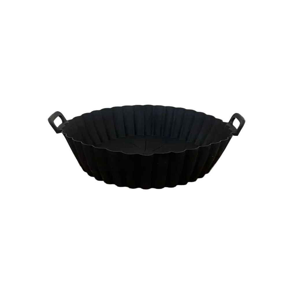 Silicone Air Fryer Basket for Easy Cleanup with Reusable Design