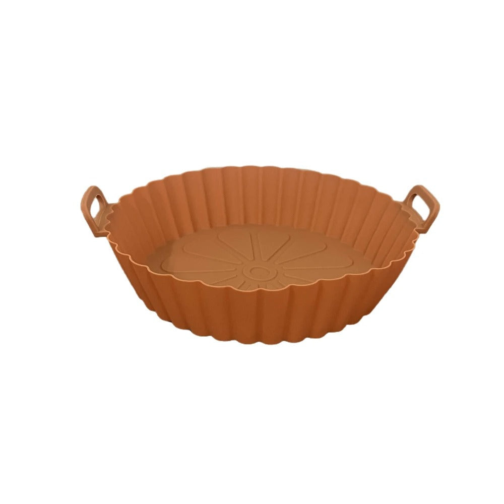 Silicone Air Fryer Basket for Easy Cleanup with Reusable Design